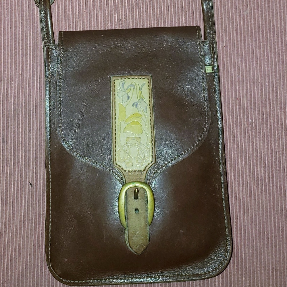 Vintage messenger/crossbody bag